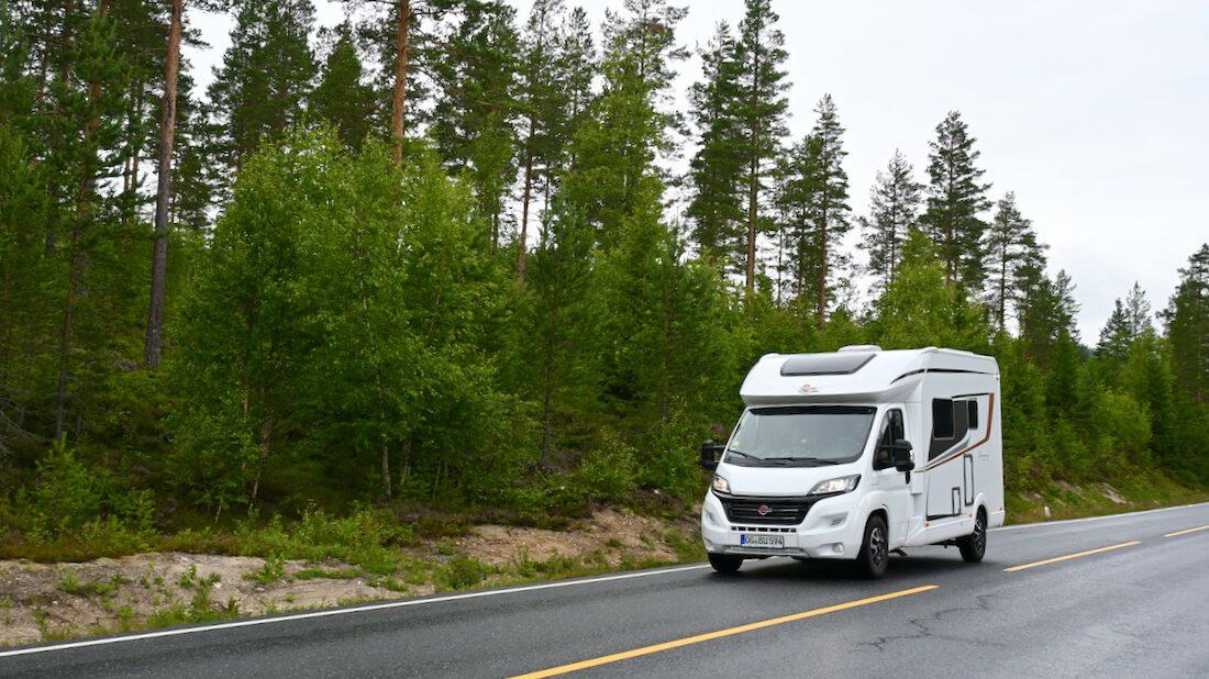 Der Burstner Lyseo on the road