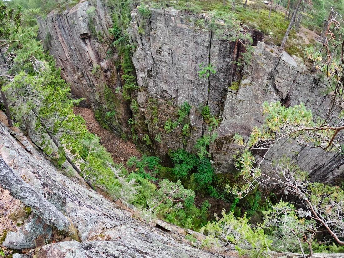 Der Kjosterudjuvet von oben