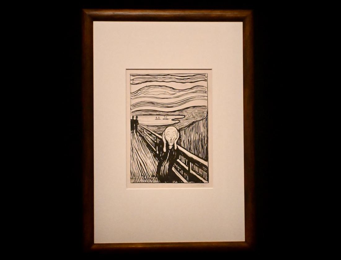 Der Schrei von Edward Munch in Norwegen Oslo