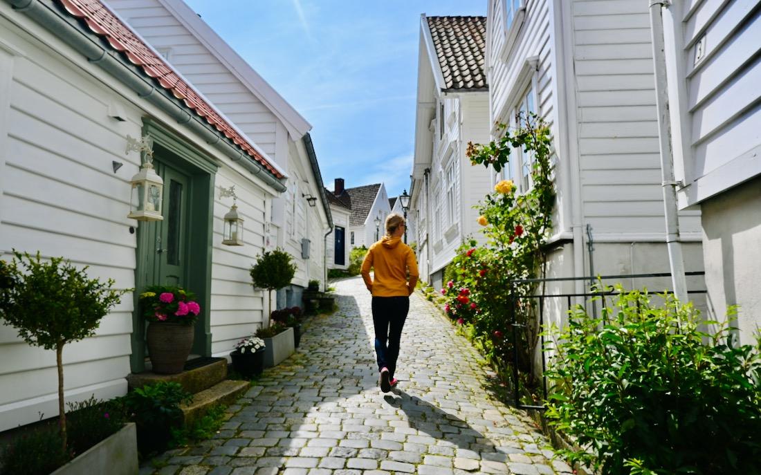 Der Stadtteil Gamle in Stavanger