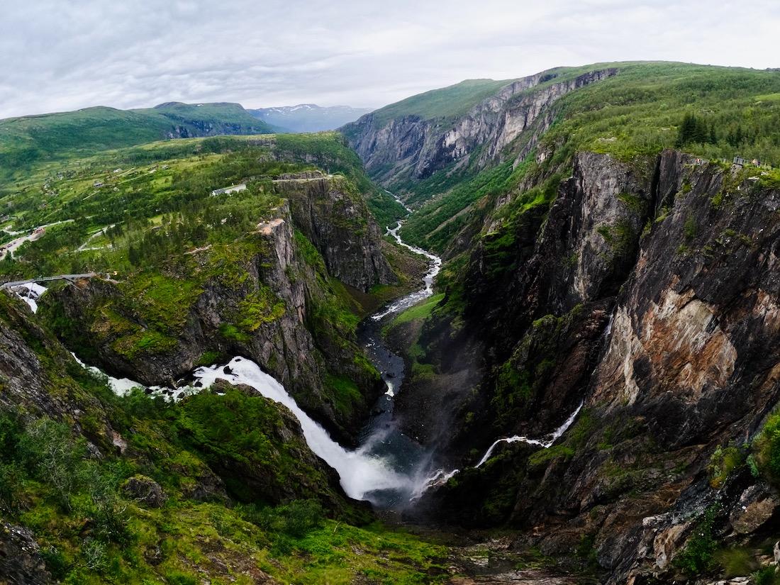 Der Voringsfossen Wasserfall