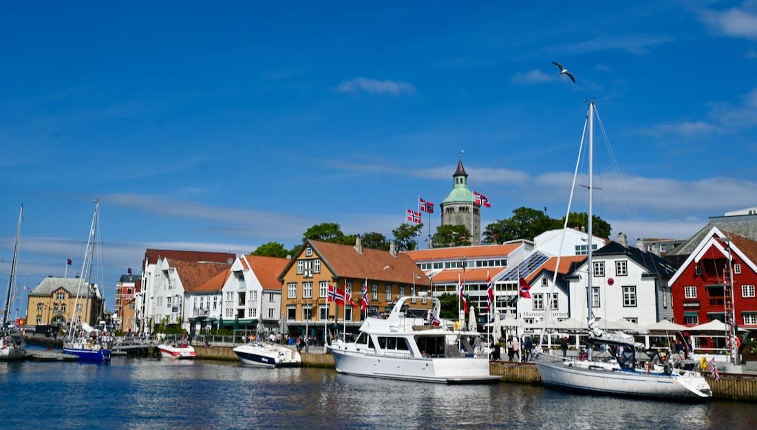 Die Innenstadt von Stavanger