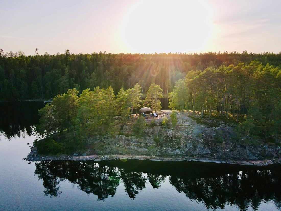 Ein mega Shelter haben wir gefunden