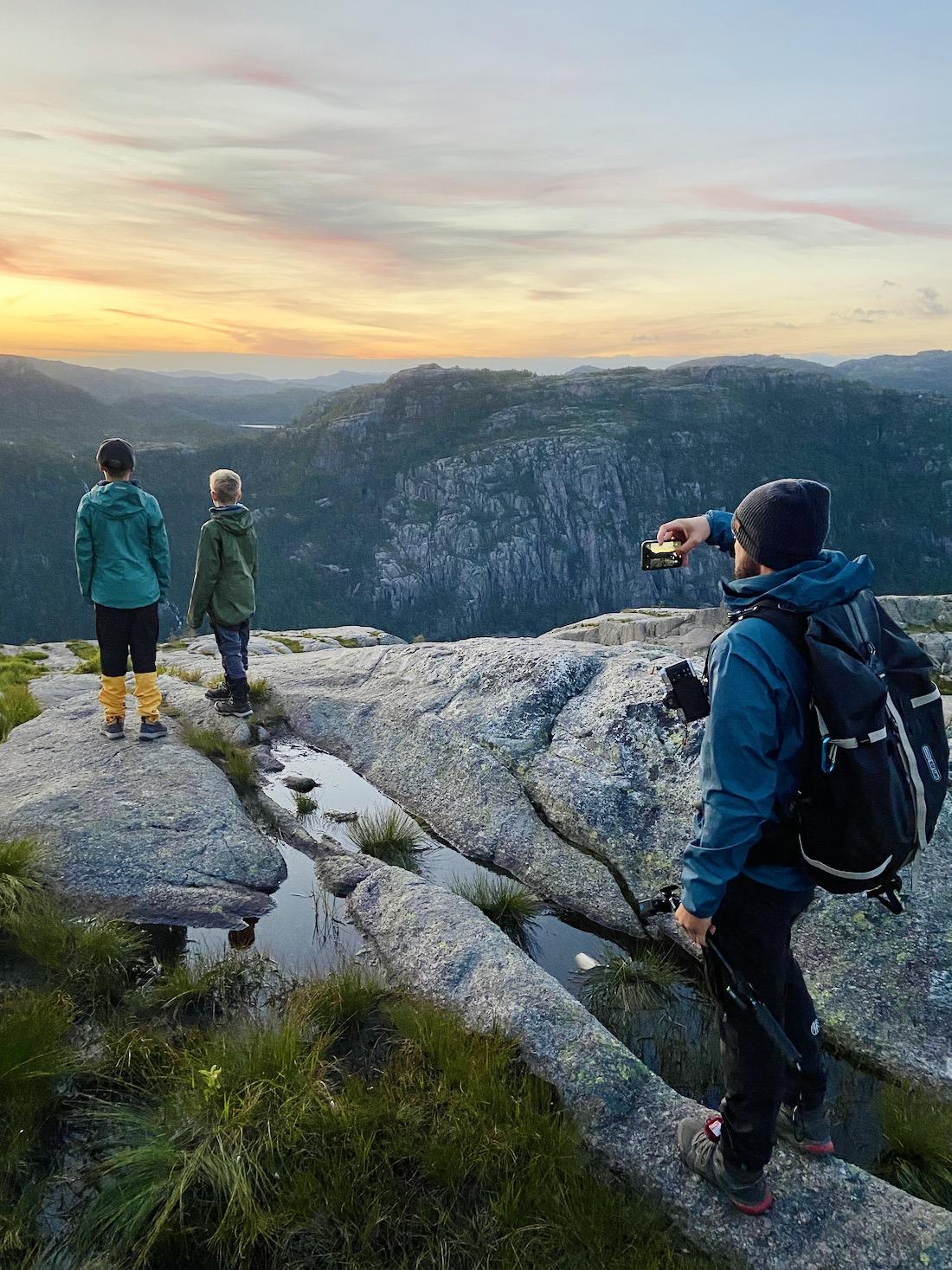 Florian und Benjamin mit Thomas