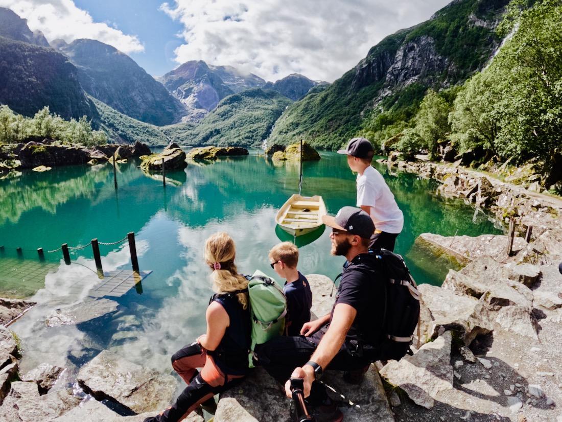 Fravely am Bondhusvatnet in Norwegen
