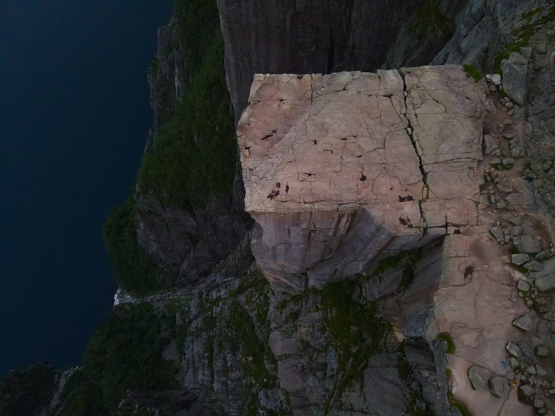 Der Preikestolen von Oben