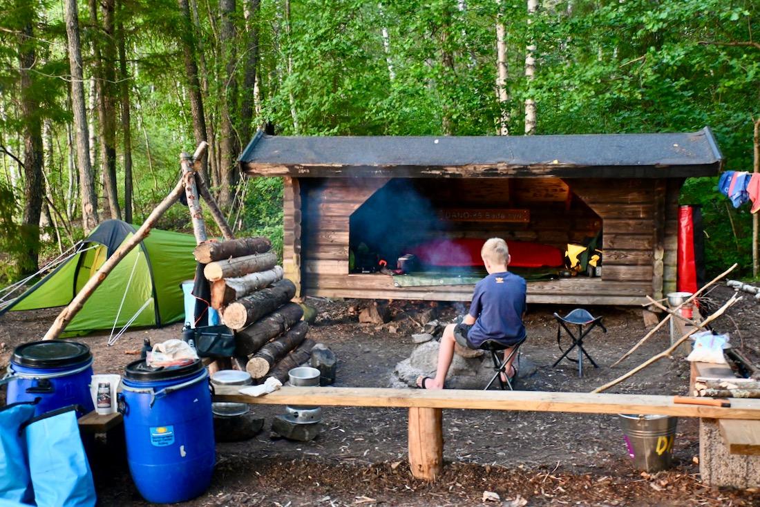 Unser Lager an Tag 5