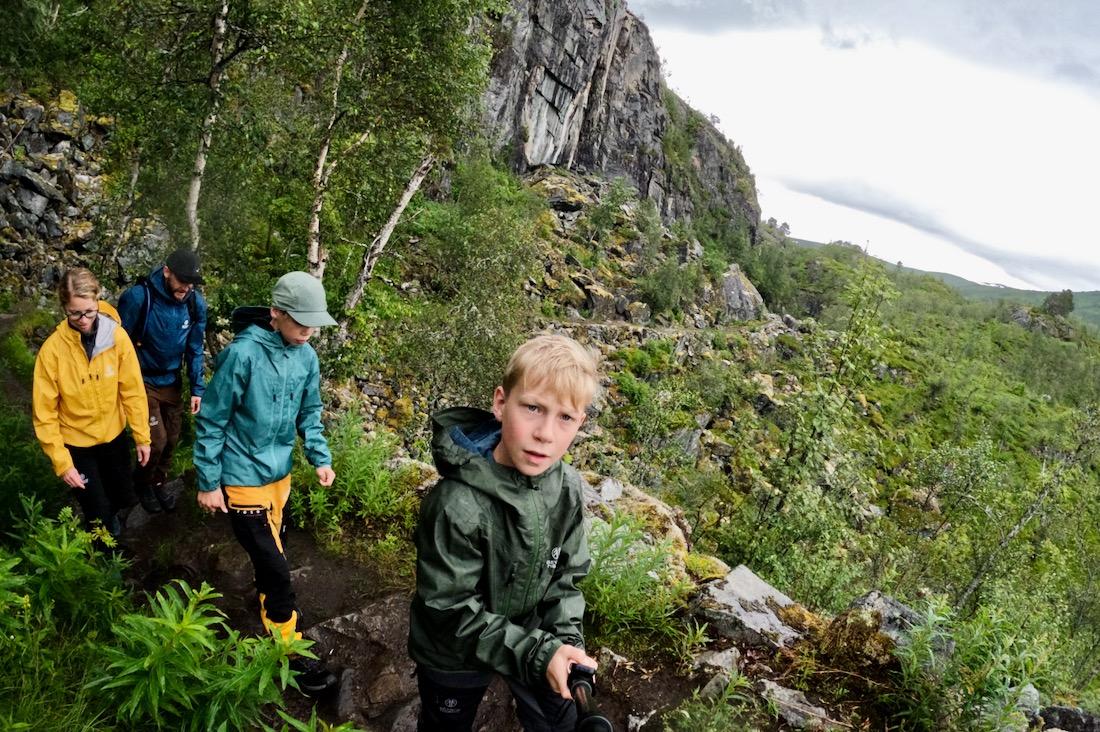 Ben und wir am Rundgang