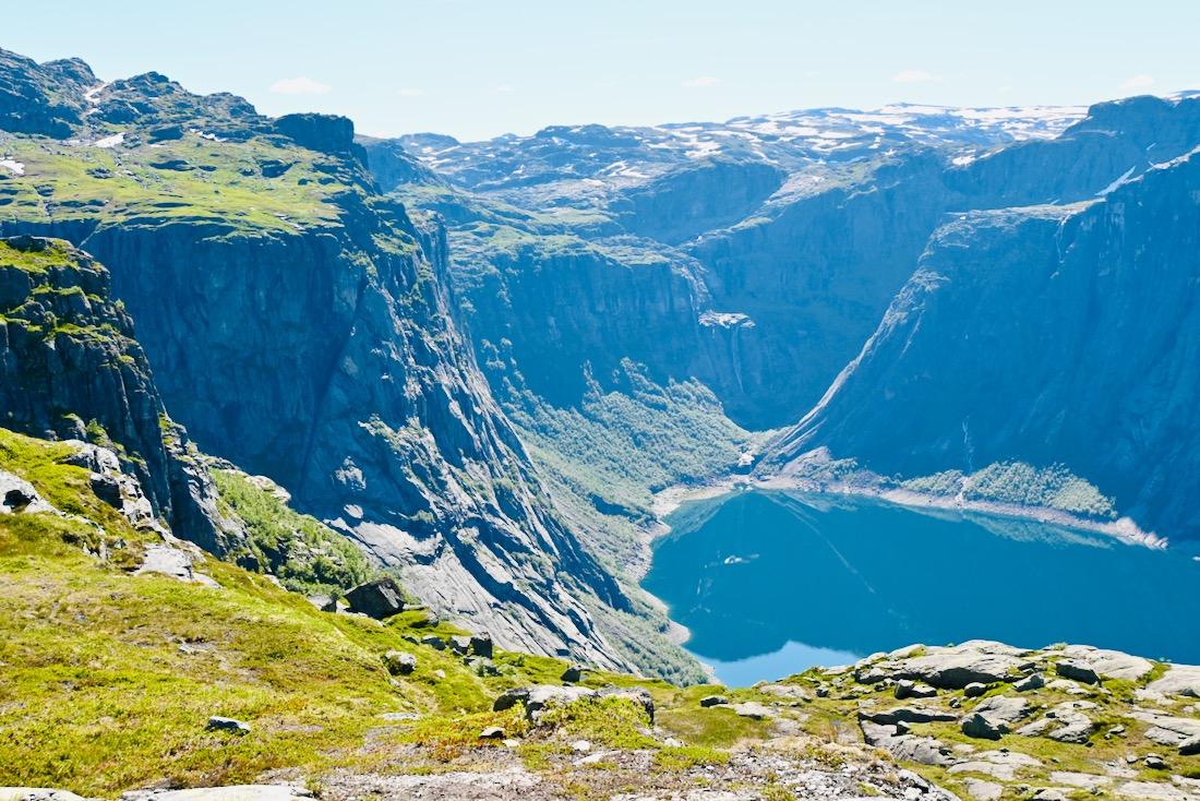 Der Ringedalsvatnet See in Norwegen