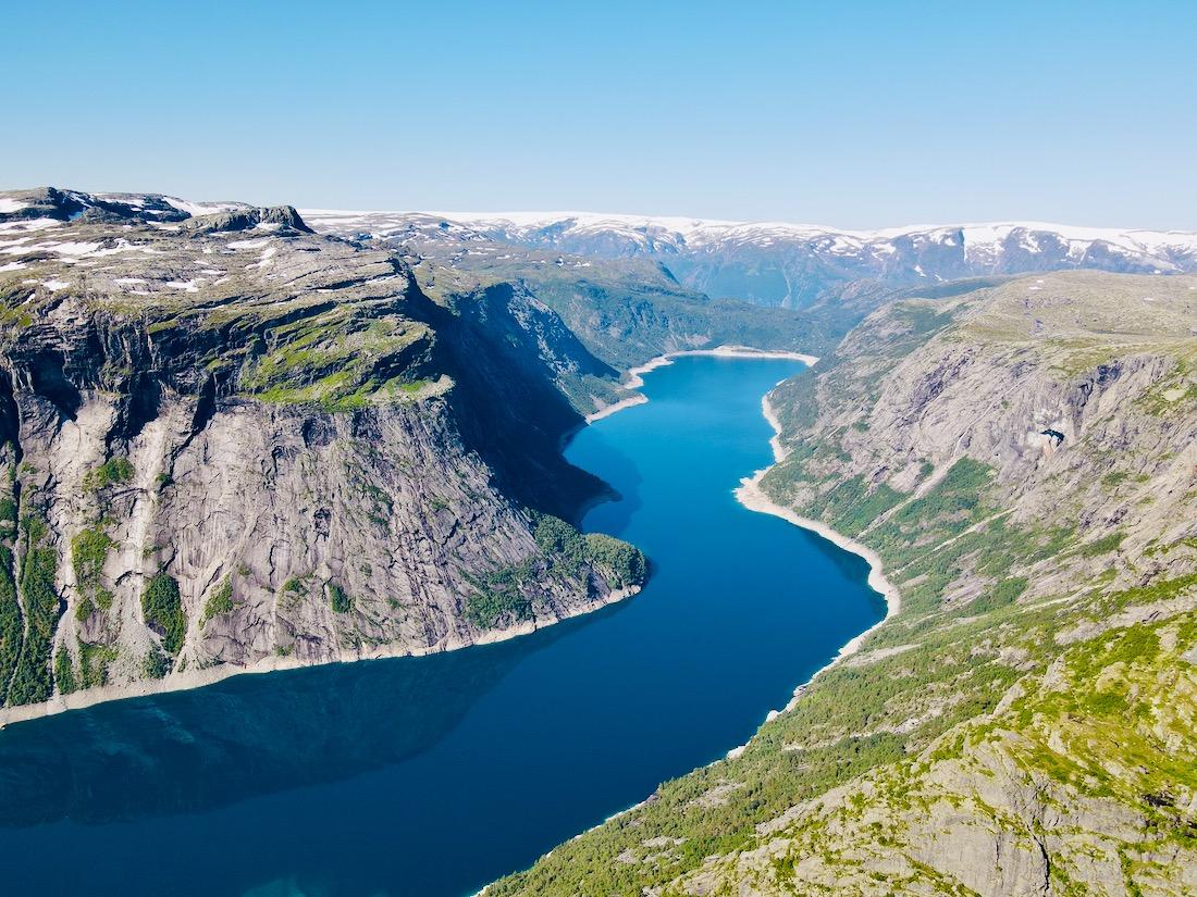 Der Ringedalsvatnet See