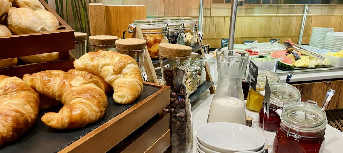 Frühstücksbuffet im Restaurant Luis