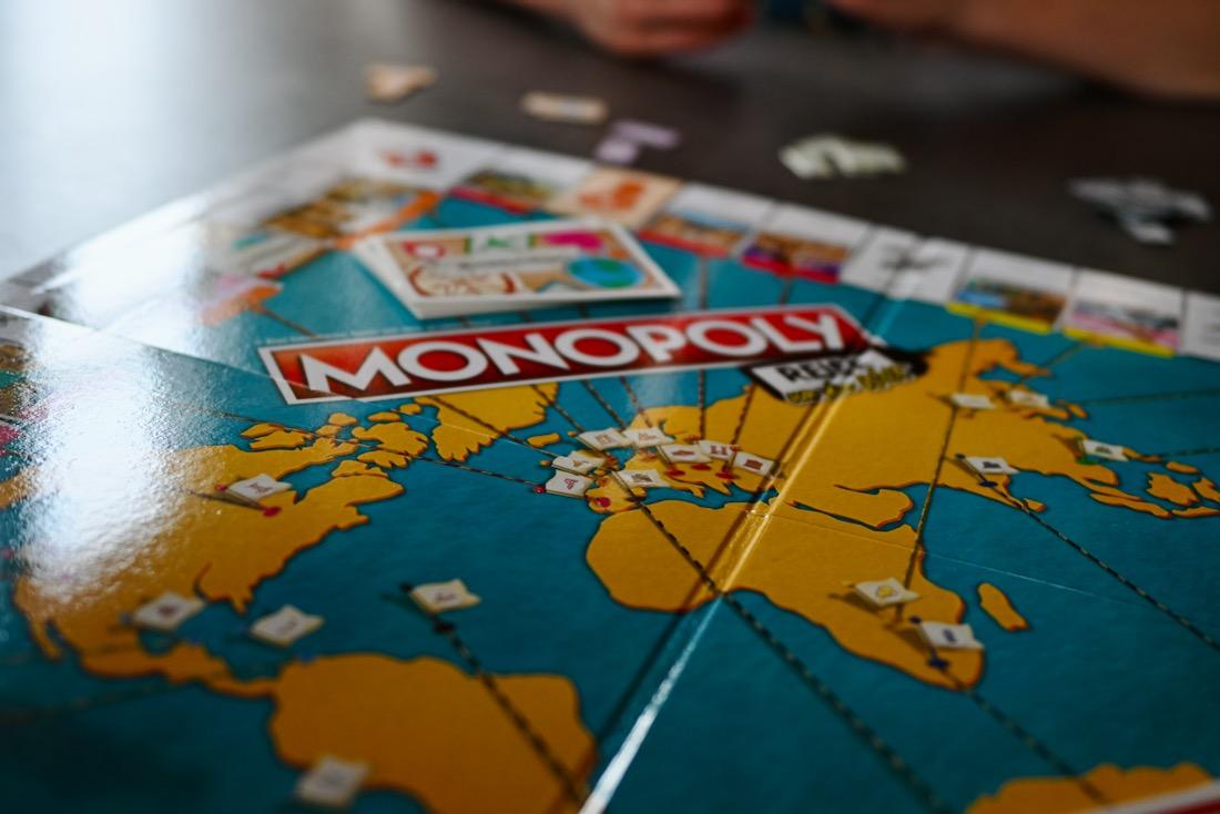Monopoly Reise um die Welt