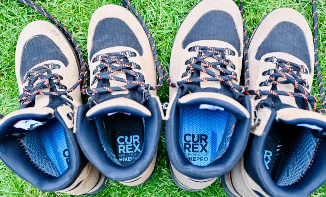 Currex Hike Pro in den Wanderschuhen