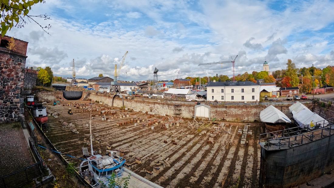 Die alte Schiffswerft