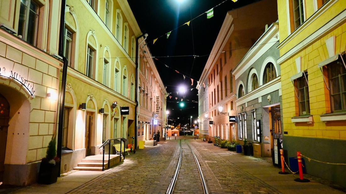 Helsinki am Abend