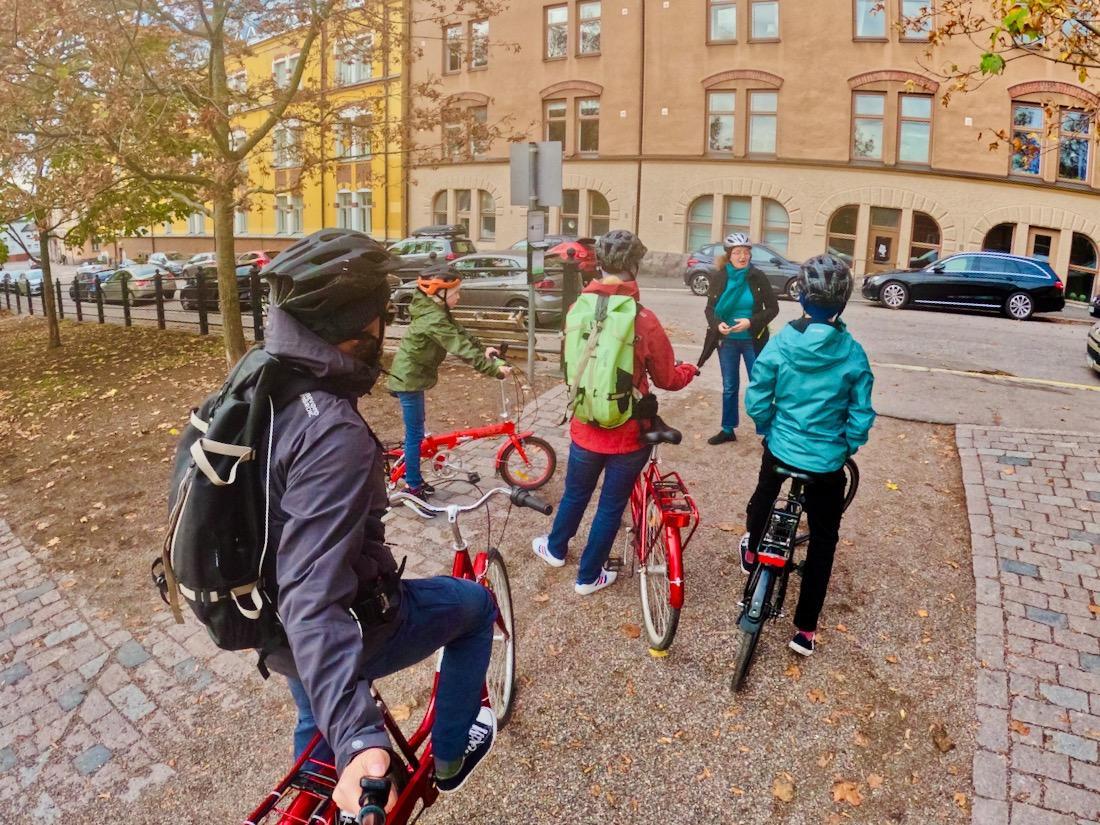 Helsinki City Bike Tour mit Maria