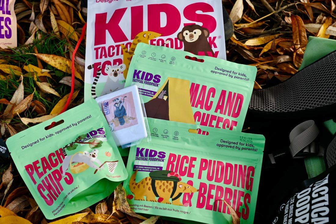 Inhalt vom KIDS Tactical Foodpack - 2