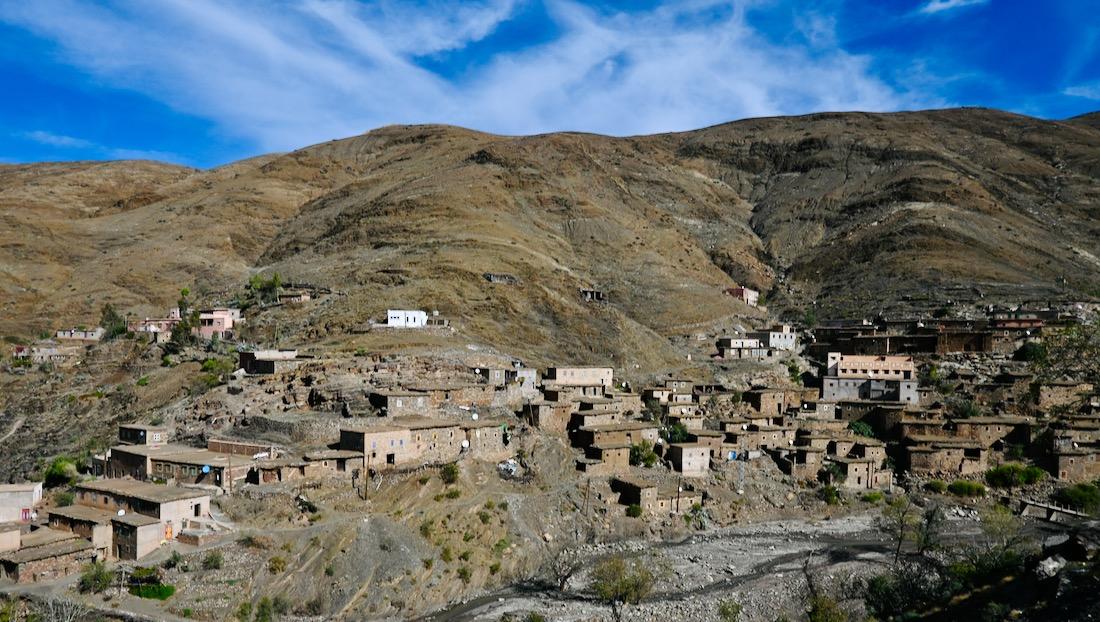 Dorf im Atlasgebirge