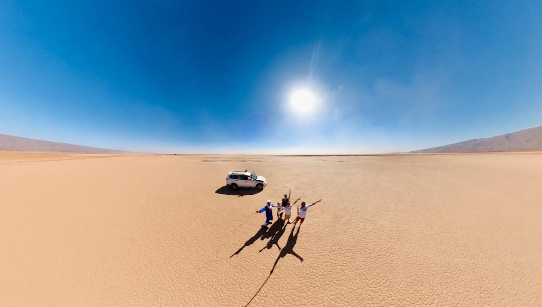 Fravely auf dem Grund des Iriki See