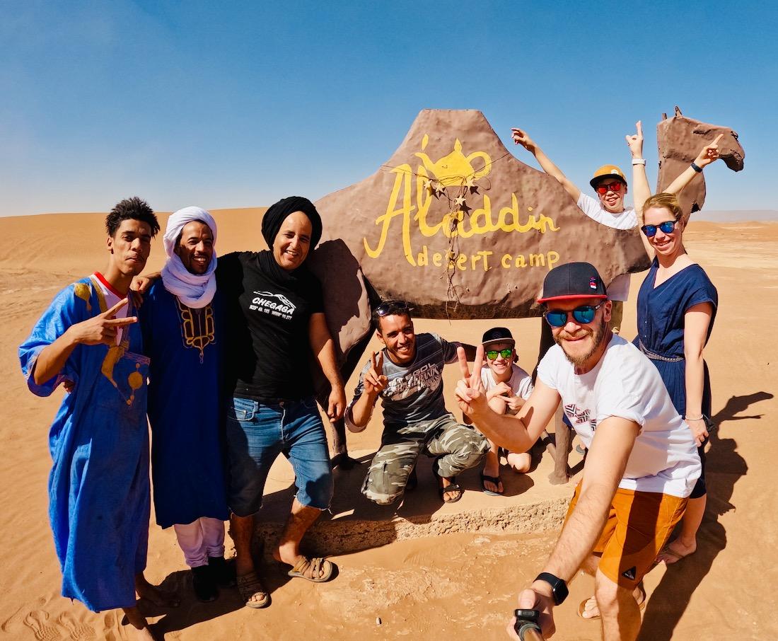 Die Aladdin Desert Camp Crew