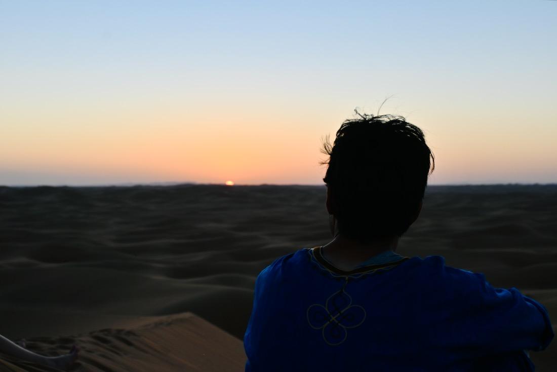 Khalid unser Reiseführer