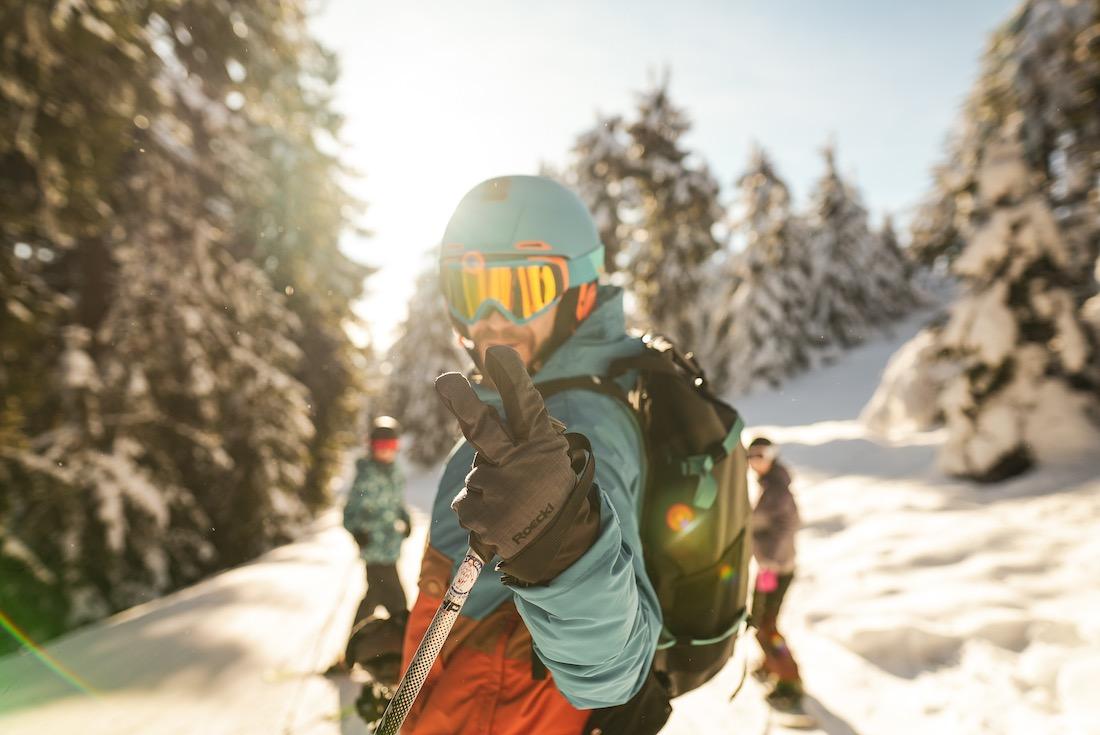 Thomas beim Ski Alpin