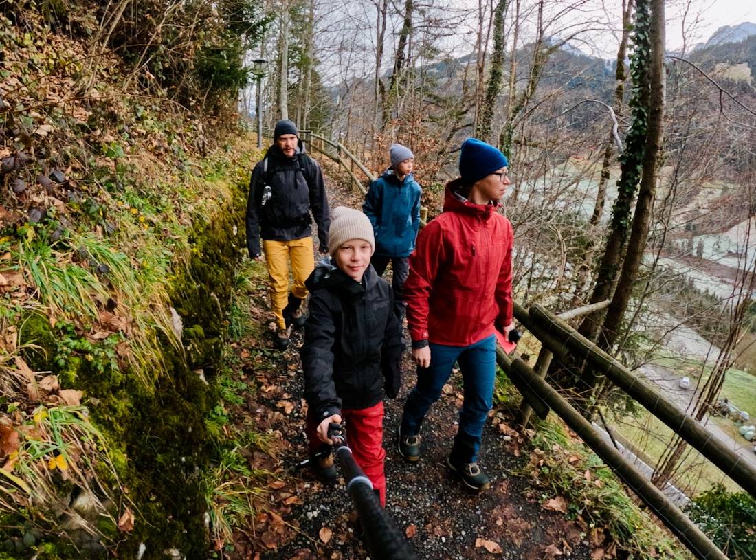 Fravely auf der Genusswanderung im Grossen Walser Tal