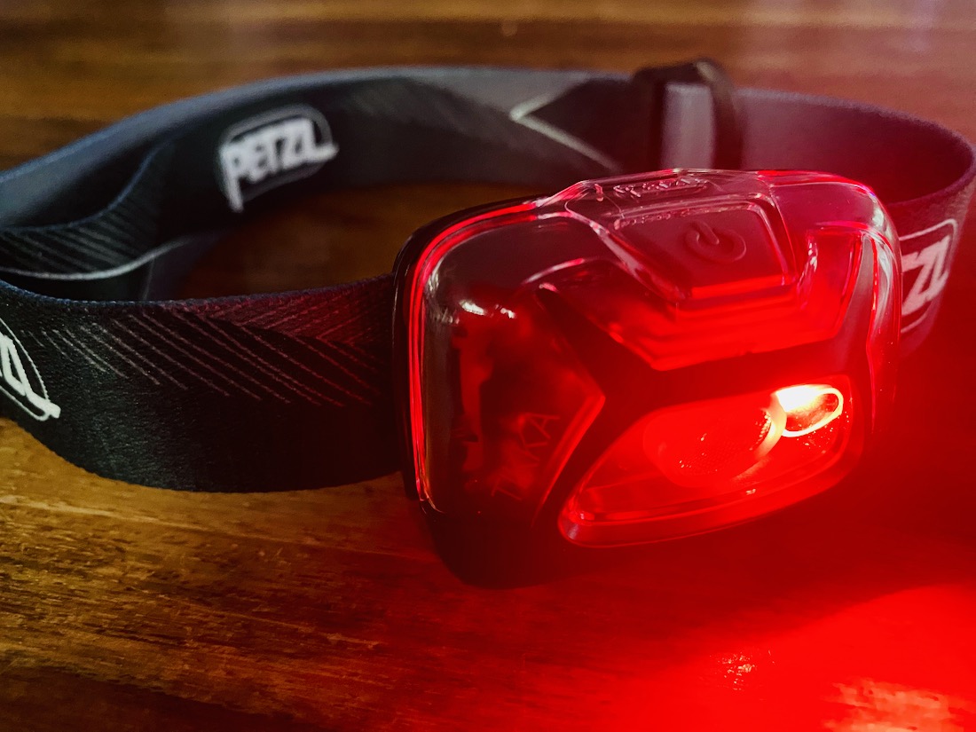 Petztl TIKKA LED Stirnlampe - rotes Licht