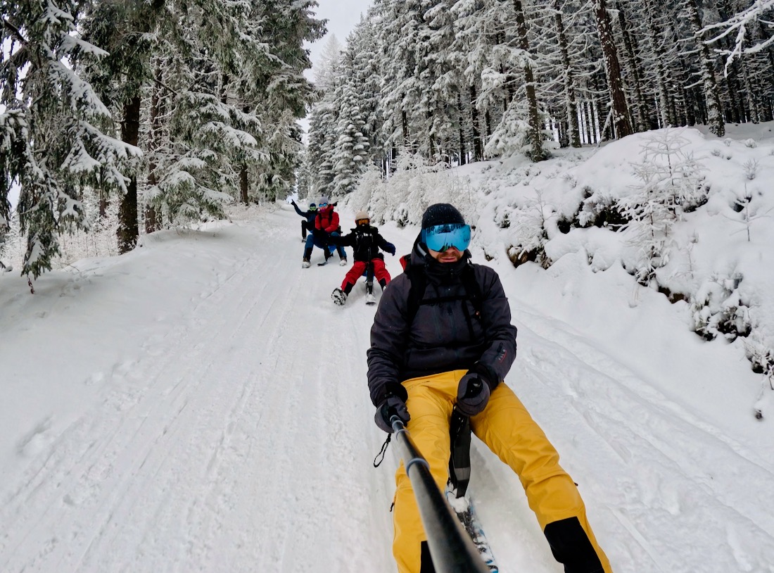 Bergab auf den Jooner