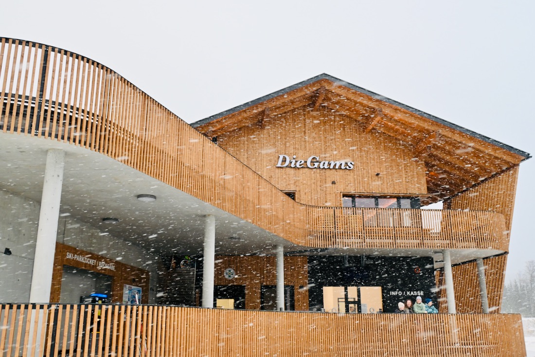 Die Gams im Skigebiet Brunnalm Hohe Veitsch