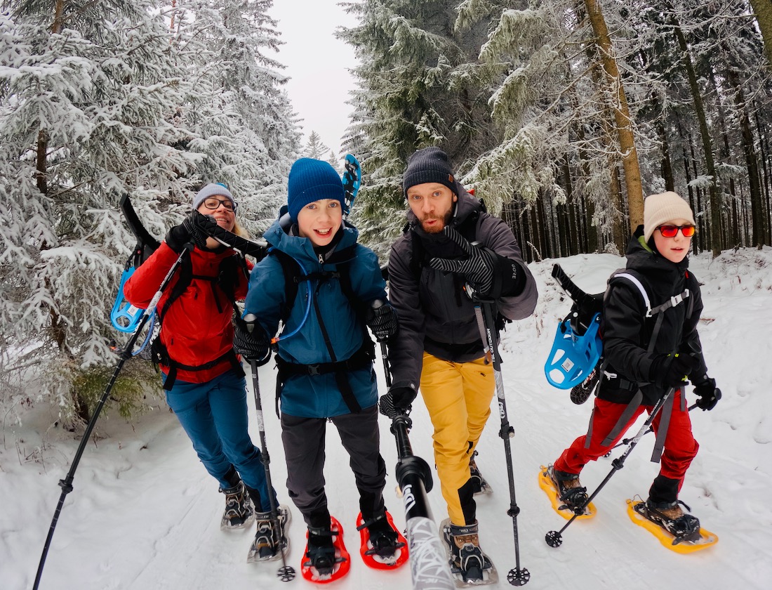 Schneeschuhwanderung zur Amundsenhöhe
