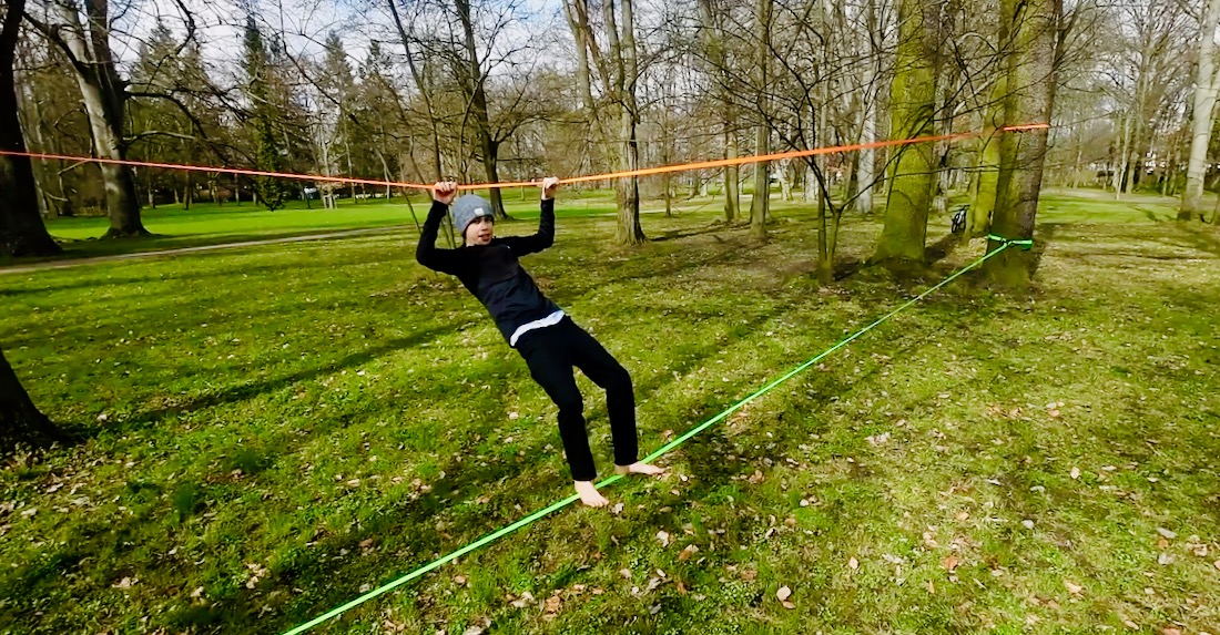 Flo prüft die Line