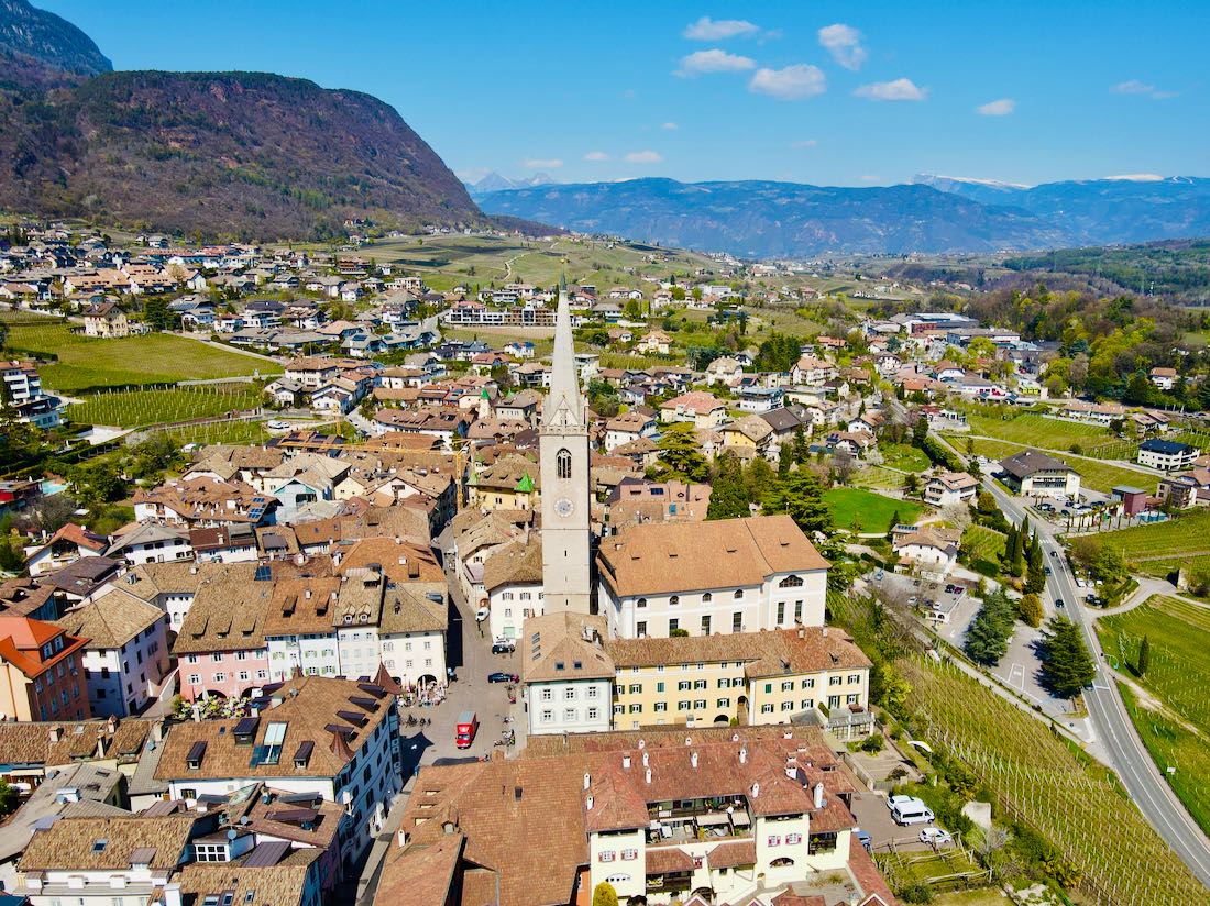 Die Kirche in Kaltern am See