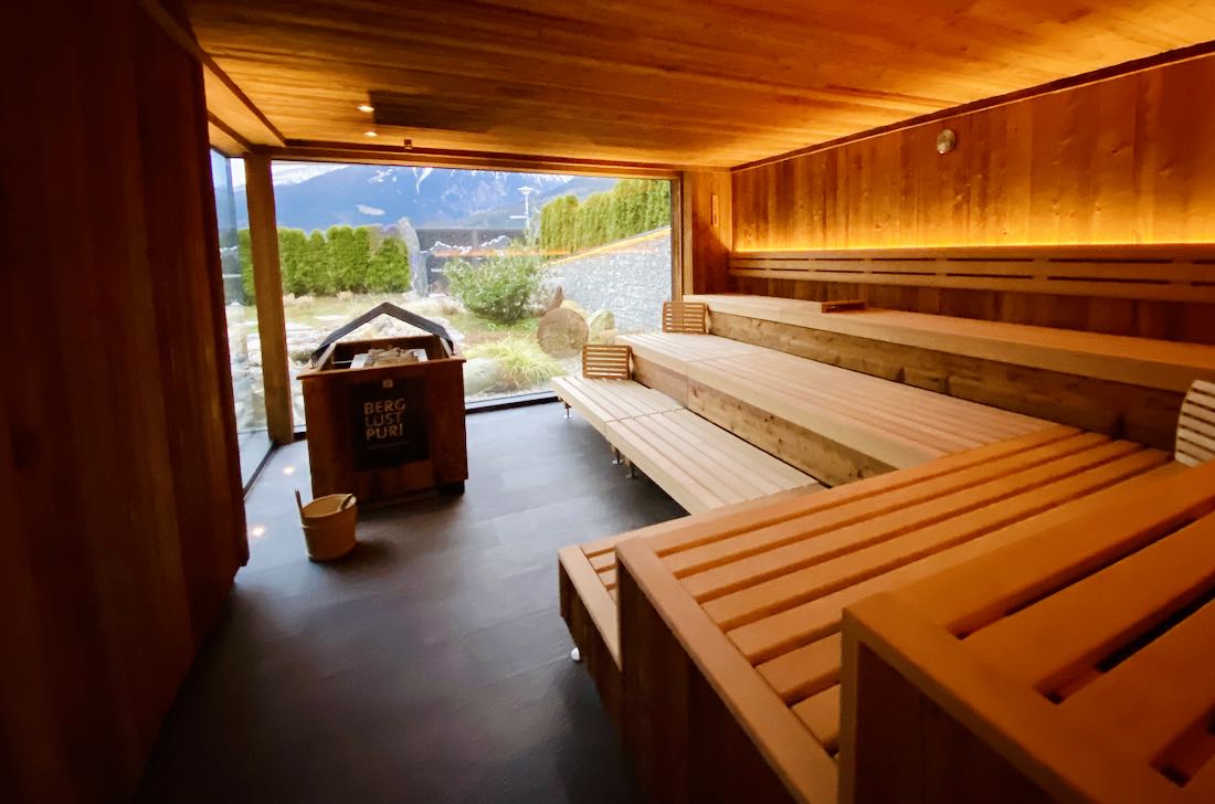 Die Sauna im Hotel Gassner