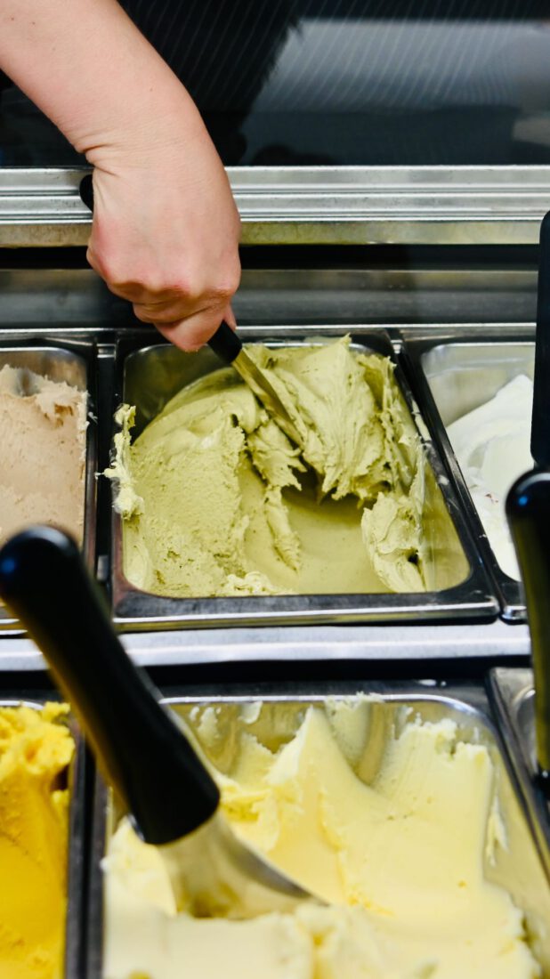 Ein Pistazieneis bitte bei Eurobike Radreisen