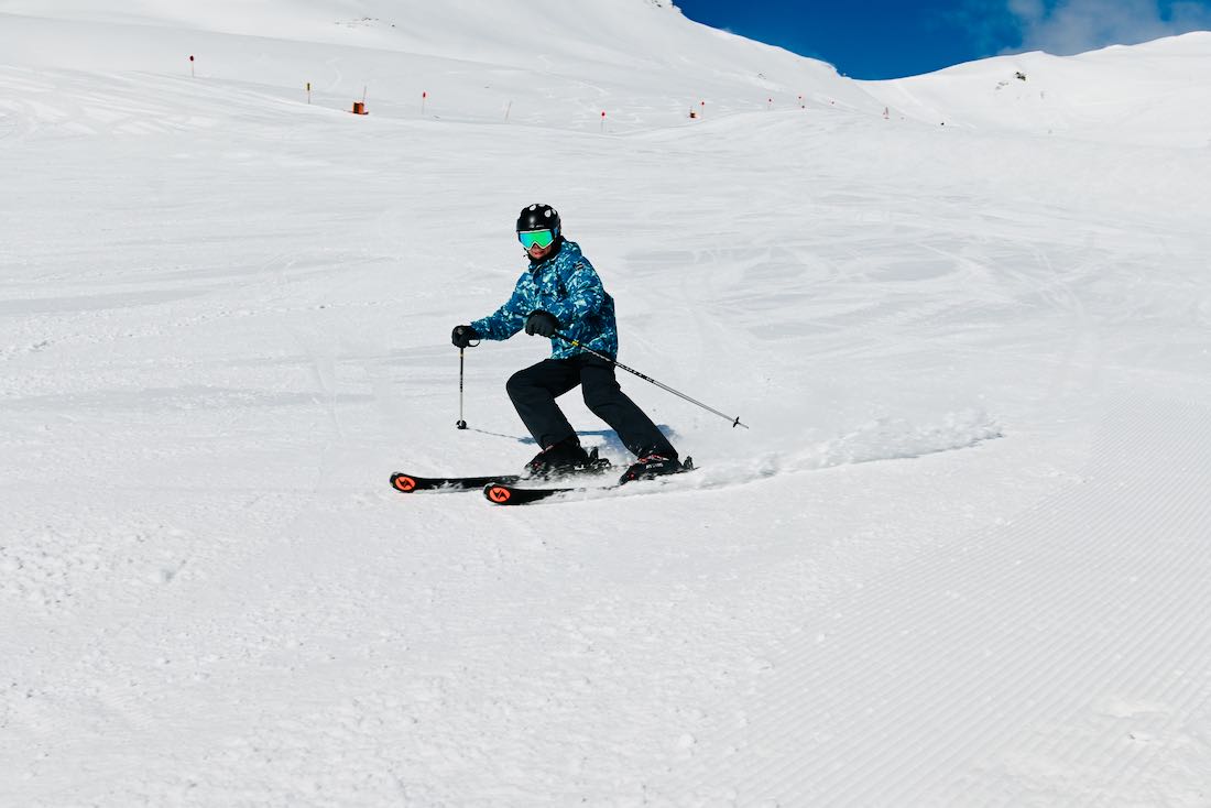 Flo fährt Ski in der Wildkogel Arena