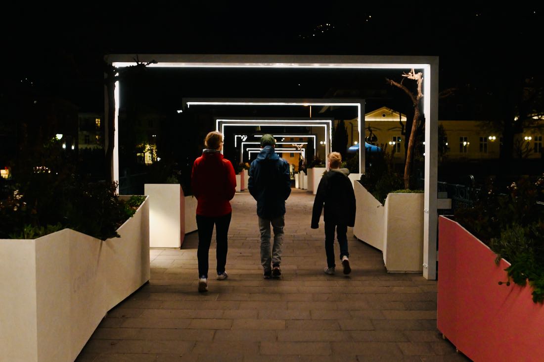 Fravely in Meran am Abend