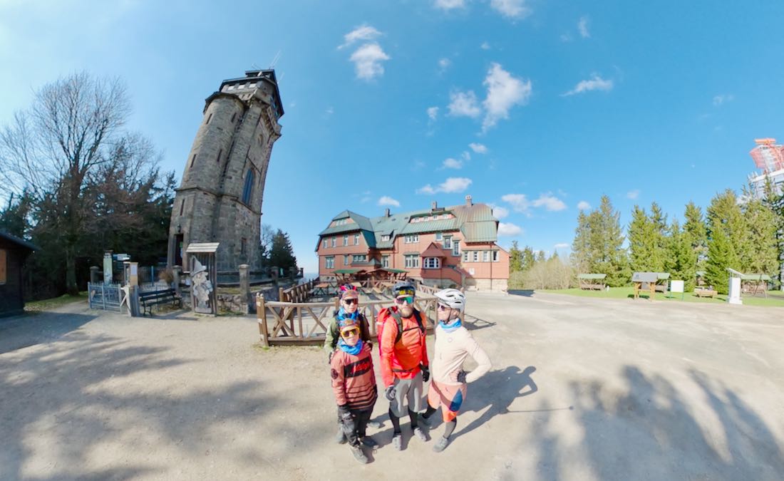 Auf dem Auersberg im Erzgebirge