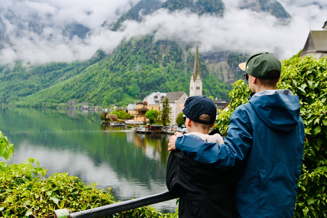 Ben und Flo in Hallstatt