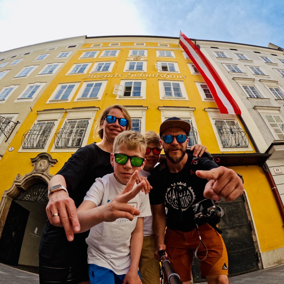 Das Mozart Geburtshaus in Salzburg