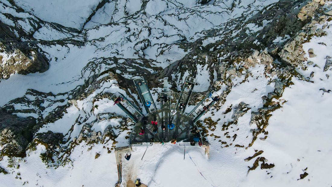 Die 5 fingers am Dachstein