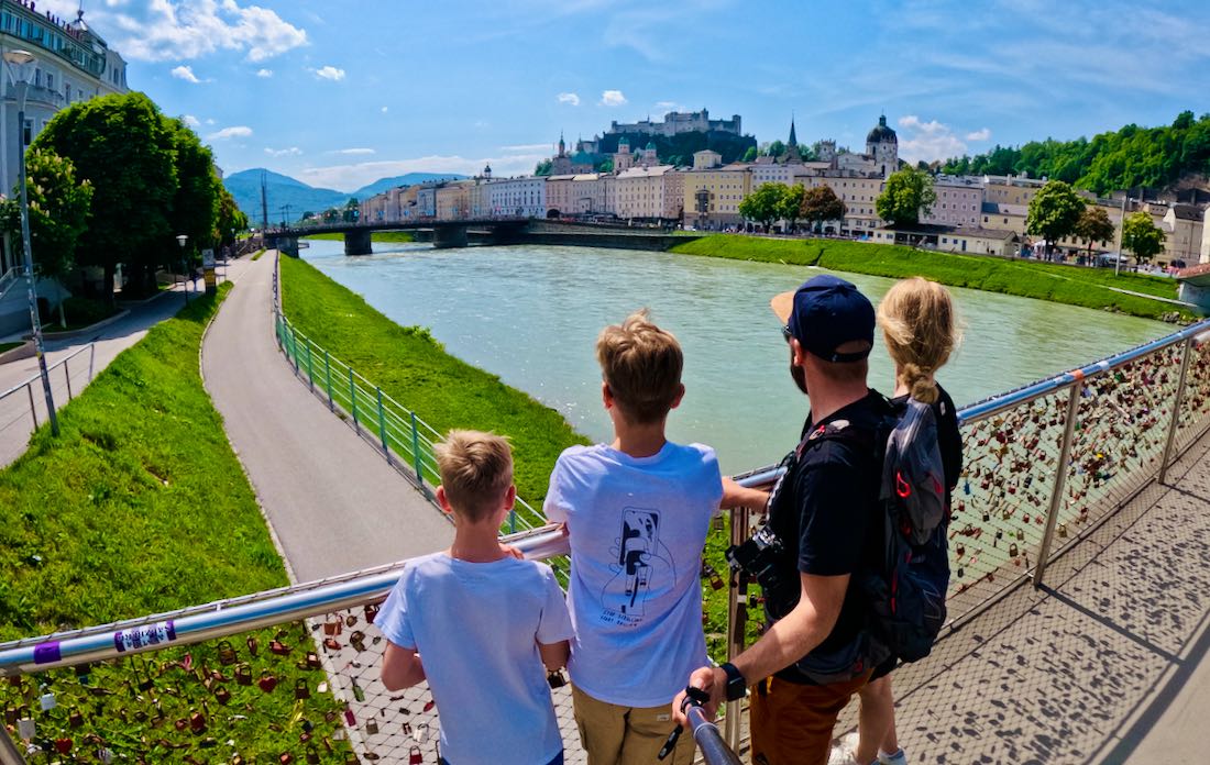 Ein Blick auf Salzburg