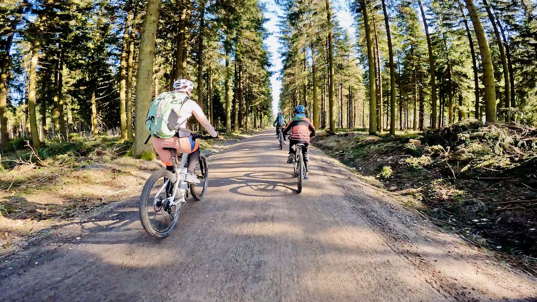 Ein Stück entspannter Weg auf dem Stoneman