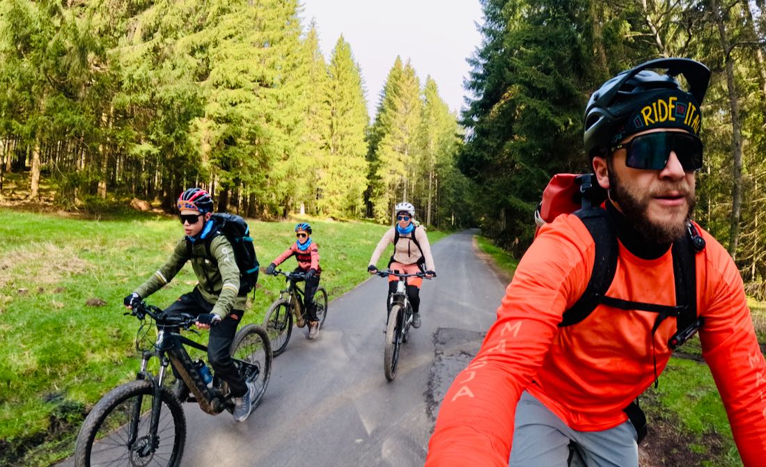 Fravely auf dem Stoneman in Tschechien