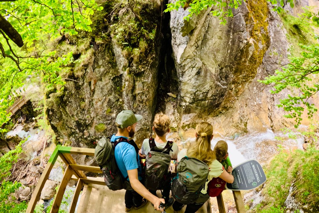 Fravely in der Woerschachklamm