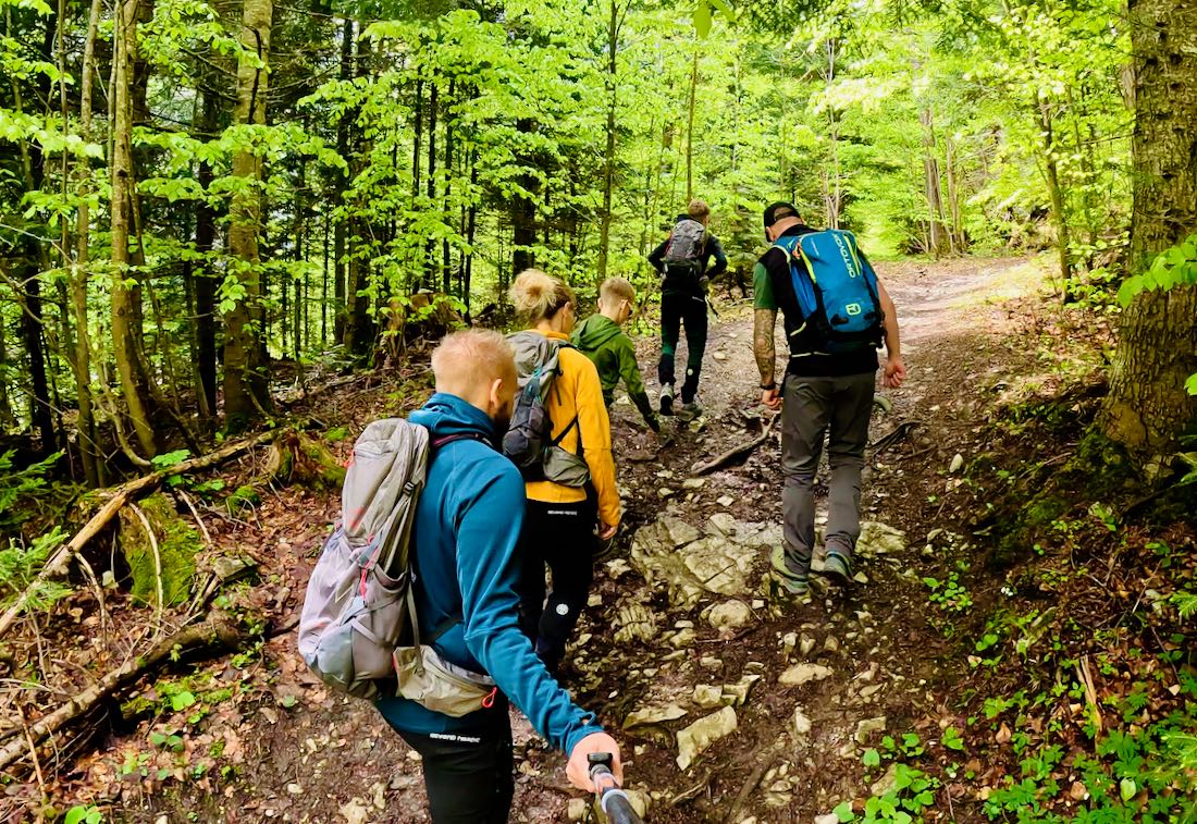 Wanderung zur Tressensteinwand