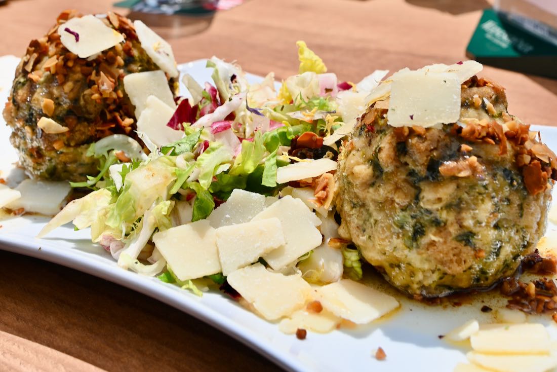 Bärlauchknödel im Waldhotel Vogtland
