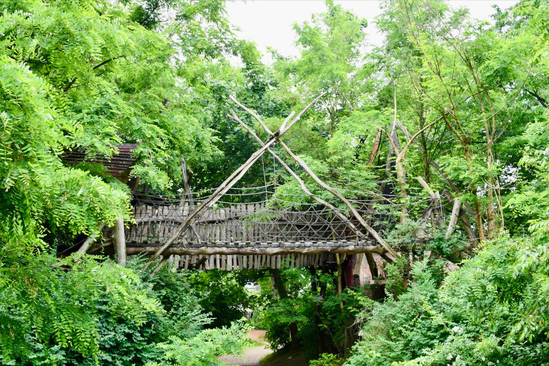 Brück auf der Kulturinsel Einsiedel in Turisede