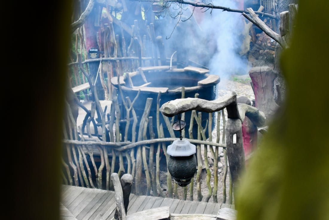 Der Kanibalentopf in Turisede der Kulturinsel Einsiedel