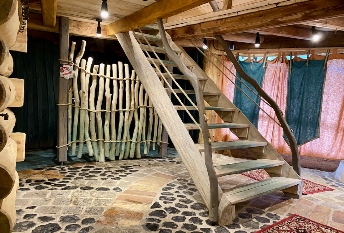 Duschbereich in der Turisede Sauna